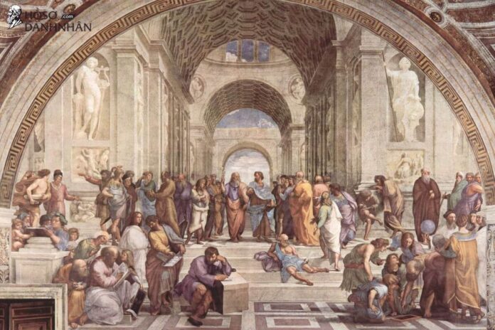 Triết gia Hy Lạp Aristotle và ngôi trường như thiên đường