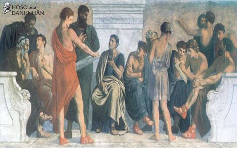 Triết gia Hy Lạp Aristotle và ngôi trường như thiên đường