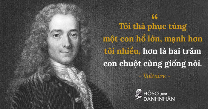 Thấm từng câu từng chữ qua 20 câu nói của Voltaire - 