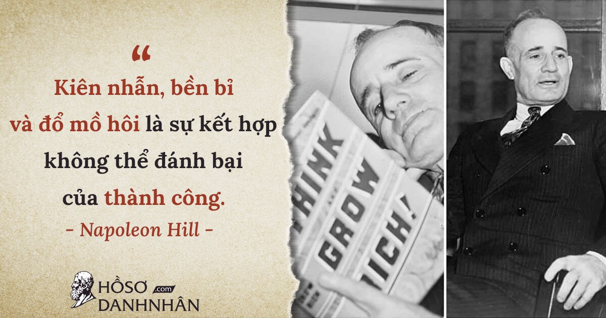 24 câu nói vang danh của Napoleon Hill - Cha đẻ của 