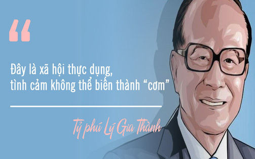 Tỷ phú Lý Gia Thành khuyên: "Bạn cho rằng tiền không thể mua được hạnh phúc? Đó là vì bạn chẳng có tiền mà thôi!"