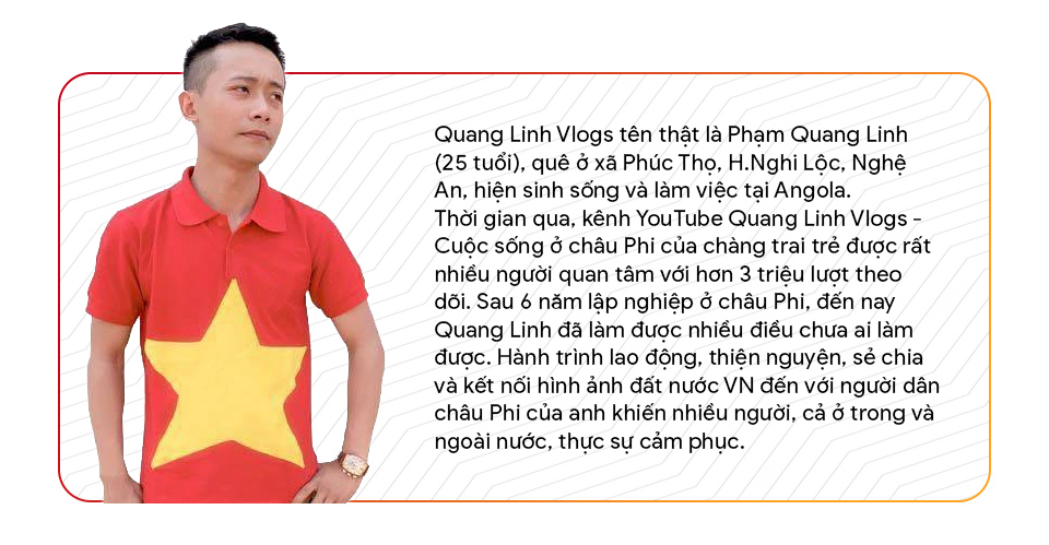 Tiểu sử Quang Linh Vlogs: Từ chàng phụ hồ quê nghèo Nghệ An đến "Người hùng Châu Phi" lan tỏa hình ảnh Việt Nam đến bạn bè thế giới